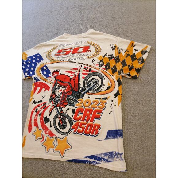 Honda‎ Male S Powersports World Champions Motorcycle Racing Graphic T-Shirt - Picture 11 of 12